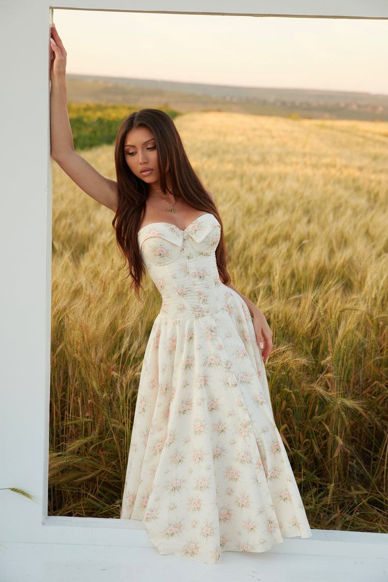 Lady Malliny Floral Dress
