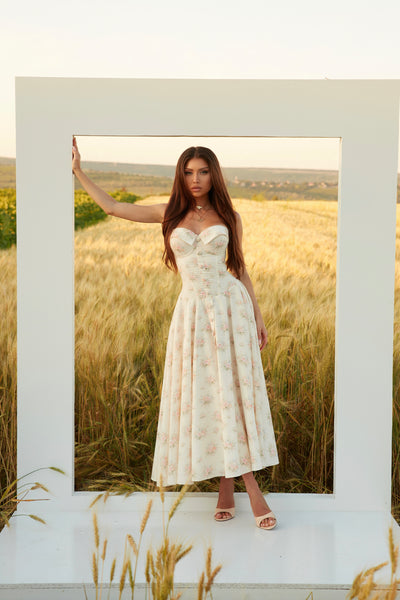 Lady Malliny Floral Dress