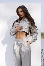 Load image into Gallery viewer, Tailored Jacket, Corset &amp; Trousers Set in Grey
