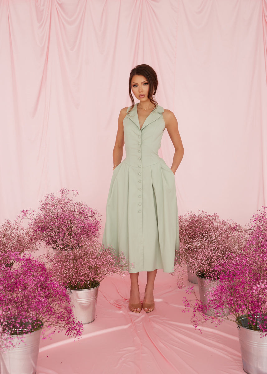 Sage Reverie Dress