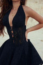 Load image into Gallery viewer, Poeme Black Lace Dress
