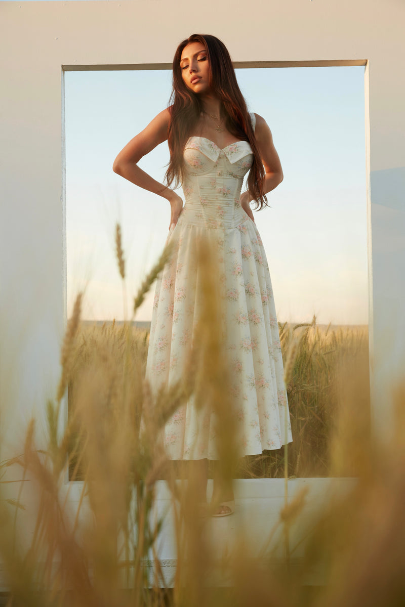 Lady Malliny Floral Dress