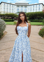 Load image into Gallery viewer, Capri Blue Toile Dress

