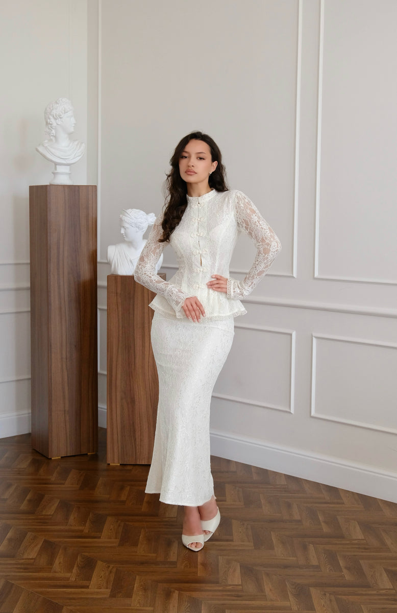 Amaya Ivory Lace Set