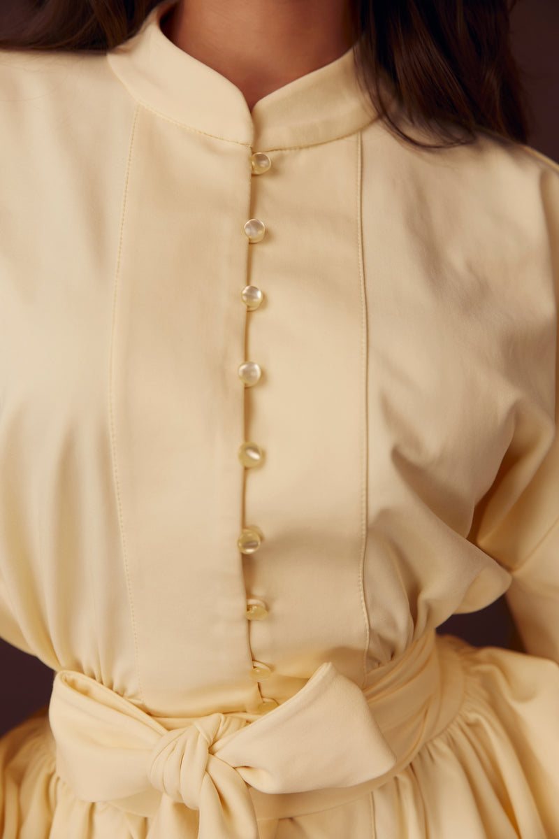 Daphne Butter Yellow Set