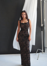 Load image into Gallery viewer, Innamorata Black Lace Dress
