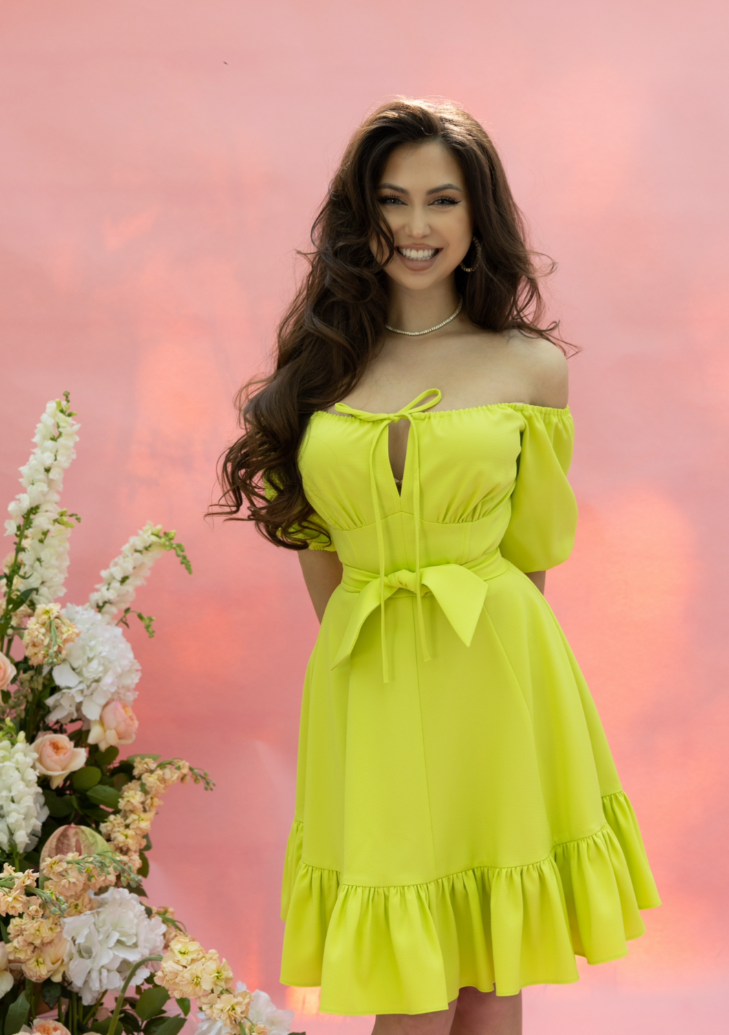 DAYDREAM Lime Dress