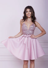 Load image into Gallery viewer, BONBON Pink Sequin Dress
