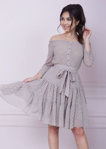 ROME Cappuccino Midi Dress