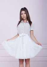 Load image into Gallery viewer, White Polka Dots Dress
