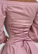 Load image into Gallery viewer, MALLINY Waist-Shaping Royal PINK Corset
