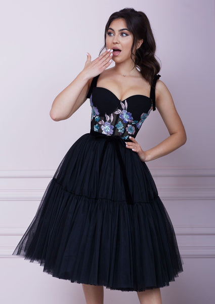 CLASSIC GLAM Ruby Velvet Dress