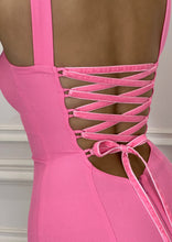Load image into Gallery viewer, FEMME FATALE Hot Pink Dress
