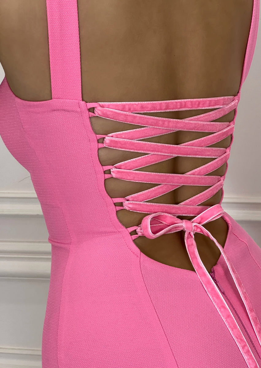 FEMME FATALE Hot Pink Dress