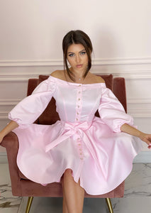 BLUSH Pink Duchess dress
