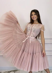 PARIS Pink Dress
