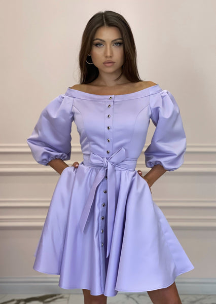 LAVENDER DUCHESS DRESS
