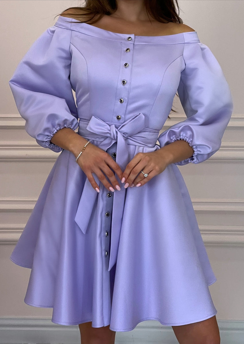 LAVENDER DUCHESS DRESS