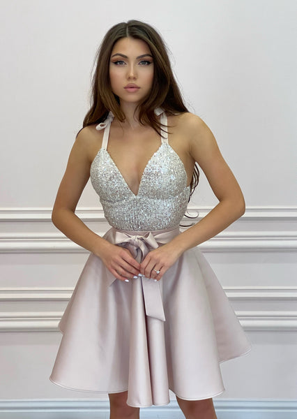 BonBon Pearl Beige Dress