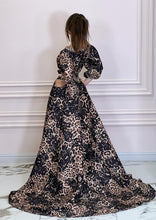 Load image into Gallery viewer, DUCHESS Leopard Print Long Dress
