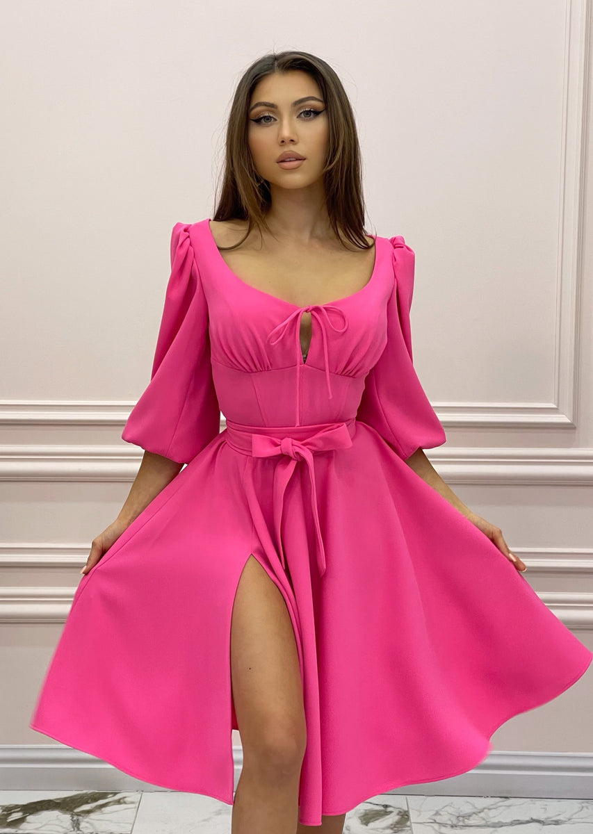 ANGEL Fuchsia Dress
